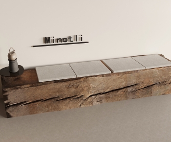 Wabi-sabi Style Bench-ID:553801144