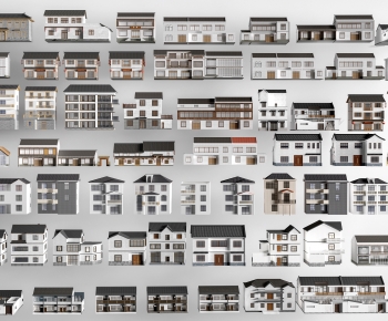 New Chinese Style Residential Building-ID:864636905