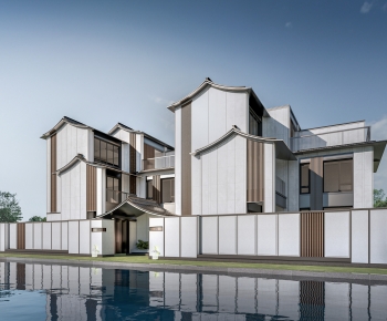 New Chinese Style Detached Villa-ID:358610273