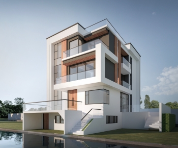 Modern Detached Villa-ID:713896043