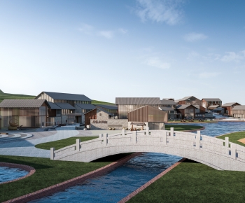 New Chinese Style Residential Building-ID:662574055