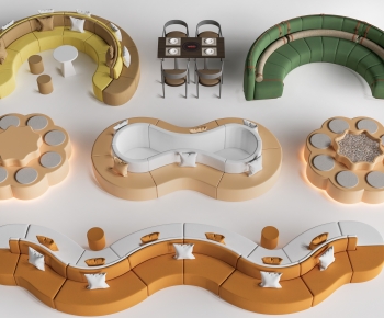 Modern Card Seat Sofa-ID:864795927