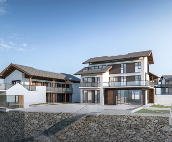 新中式民宿建筑-ID:177439939