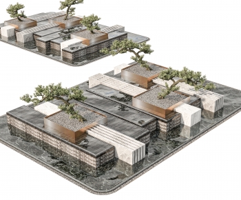 Modern Rockery Waterscape-ID:107871065