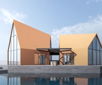 Modern Building Appearance-ID:866380938