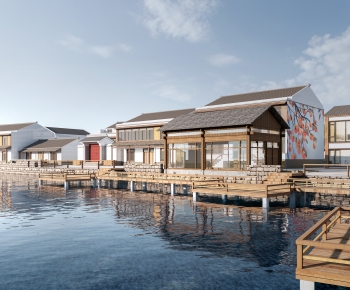 新中式乡村民房建筑-ID:332672125