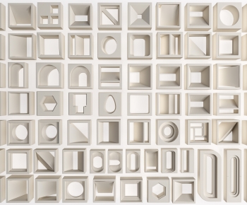 Modern Cement Brick Screen Partition-ID:392293933