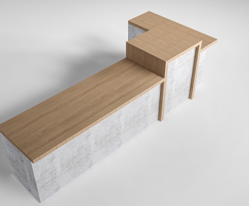 Modern Reception Desk-ID:513464939