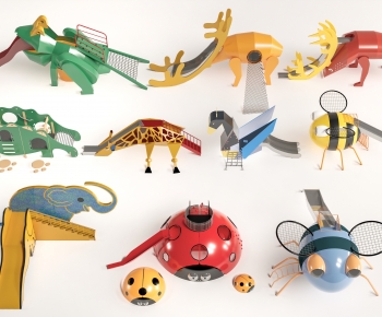 Modern Equipment For Children-ID:977343089