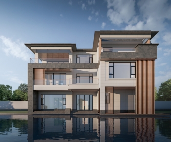 Modern Detached Villa-ID:556869031