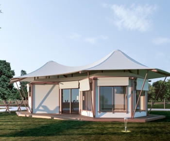 Modern Building Appearance-ID:887398966