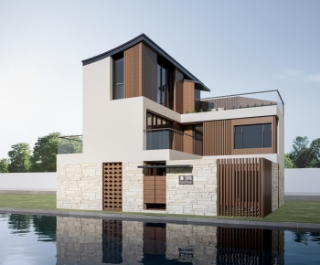 Modern Detached Villa-ID:855351921