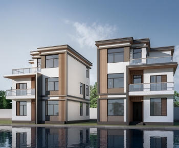 Modern Detached Villa-ID:207757006