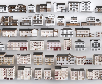 New Chinese Style Residential Building-ID:302176959