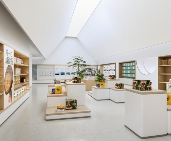 Modern Exhibition Hall-ID:760776041