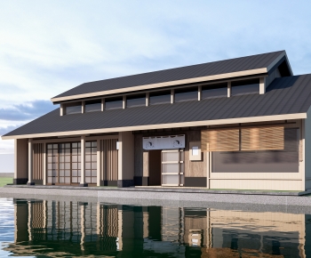 日式民宿建筑-ID:192230947