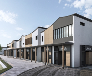 New Chinese Style Commercial Street-ID:950567964