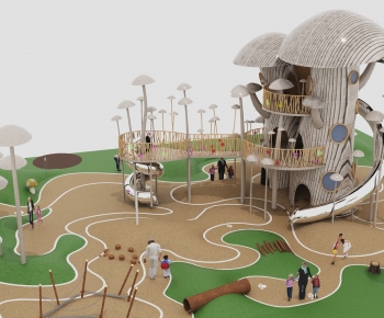 Modern Equipment For Children-ID:983673102