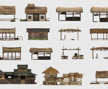 New Chinese Style Building Appearance-ID:463844061