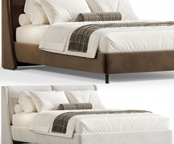 Modern Double Bed-ID:722589581