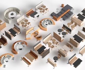 Modern Card Seat Sofa-ID:864595897