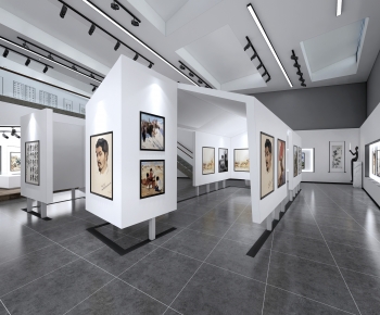 Modern Exhibition Hall-ID:303878076