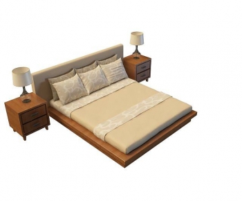 Modern Double Bed-ID:194236046