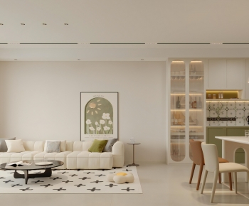 Modern A Living Room-ID:217129954