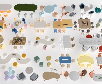 Modern Children's Table/chair-ID:585645918