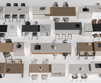 Modern Dining Table And Chairs-ID:977230077