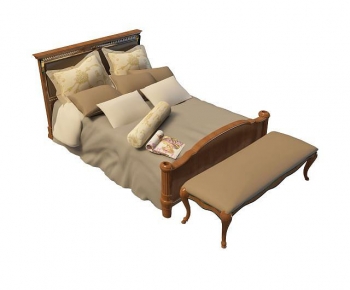 French Style Double Bed-ID:391767983