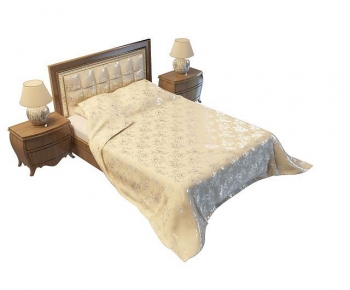 European Style Double Bed-ID:194211056