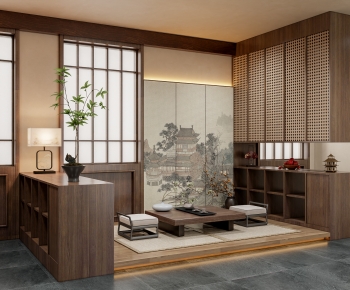 新中式茶室-ID:538099051