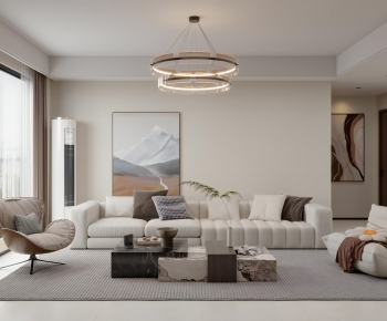 Modern A Living Room-ID:677459008