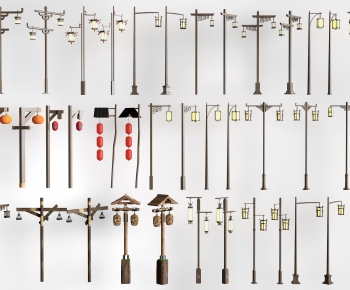 New Chinese Style Outdoor Light-ID:810544019