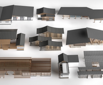 New Chinese Style Public Building-ID:494133958