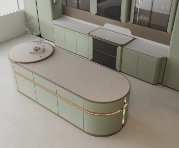 Modern Kitchen Cabinet-ID:252509122