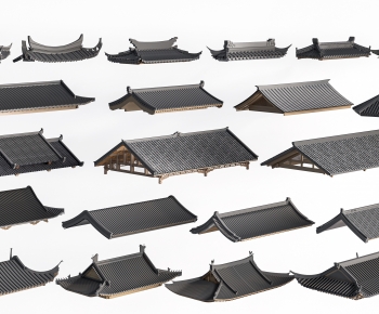 New Chinese Style Building Component-ID:158943898