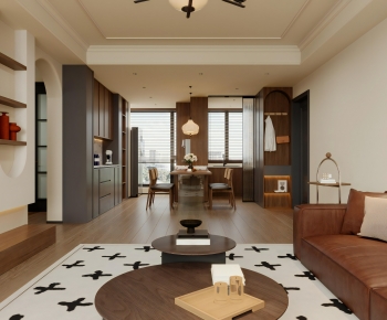 French Style A Living Room-ID:237809904