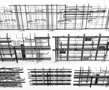 Modern Suspended Ceiling-ID:709621911