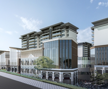 Modern Commercial Street-ID:678349972