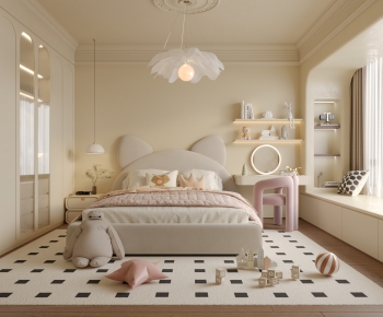French Style Children's Room-ID:595609901