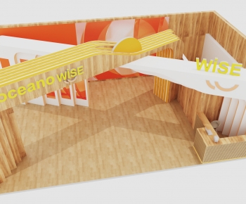 Modern Exhibition Hall-ID:877103091