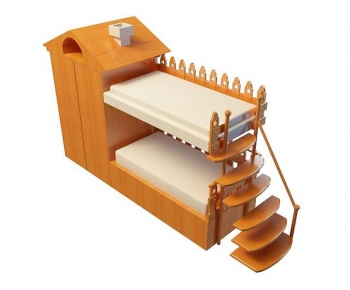 Modern Bunk Bed-ID:678962951