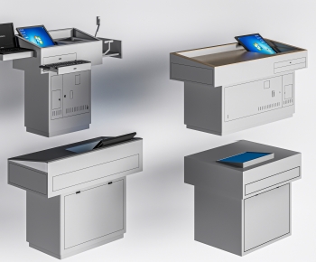 Modern Rostrum/Lecture Table-ID:730987073