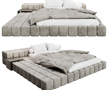 Modern Double Bed-ID:440416106