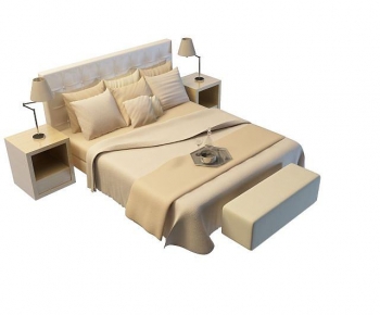 Modern Double Bed-ID:569834956