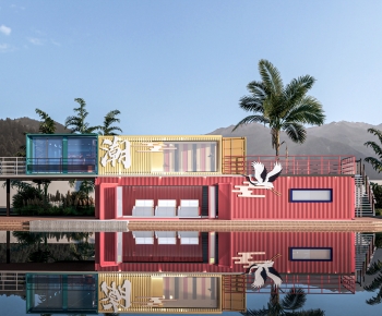 Modern Appearance Of Commercial Building-ID:232415918