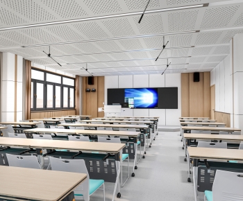 现代大学教室-ID:541354895
