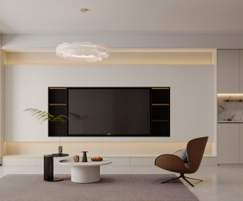 Modern A Living Room-ID:745794069